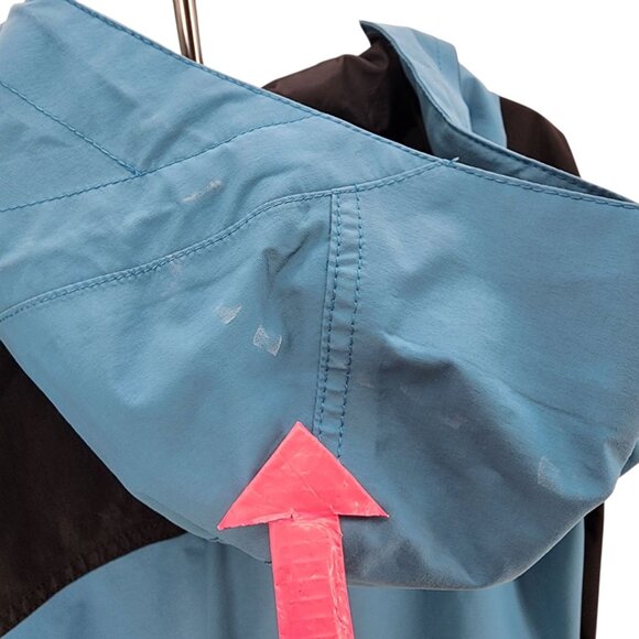 Vintage The North Face Mens Large Jacket Gore-Tex Mountain Hooded Zipper Blue - Picture 11 of 15